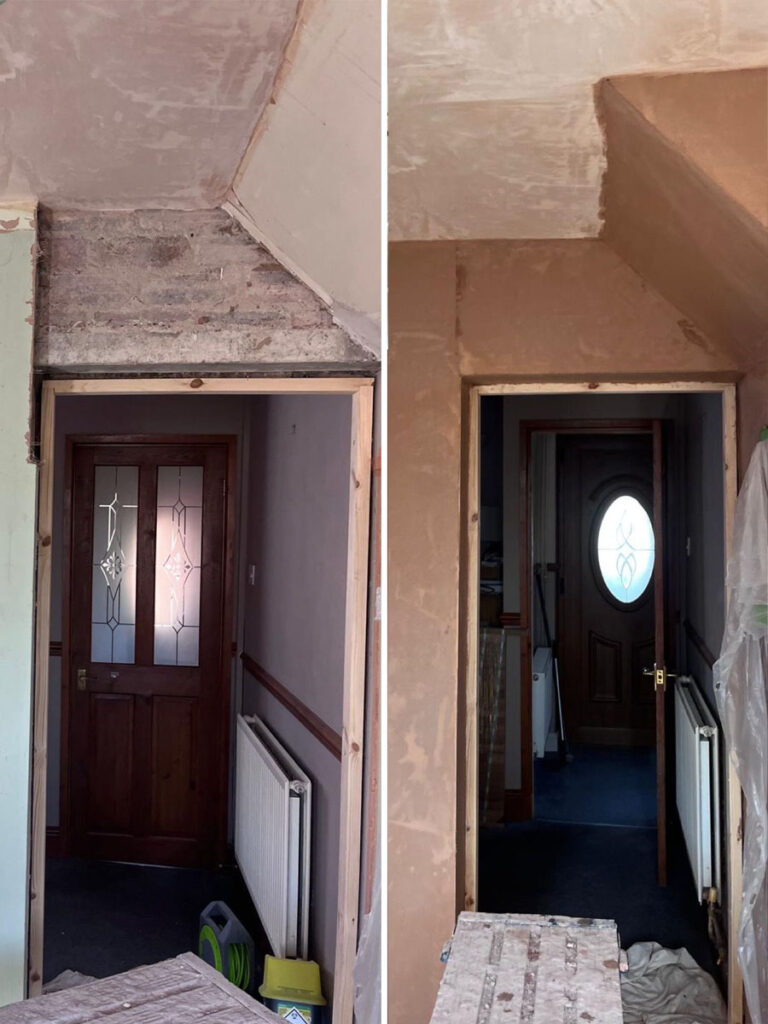 chorlton blown plaster repairs