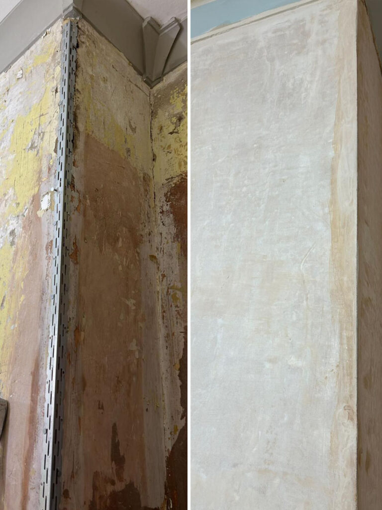 chorlton covering artex