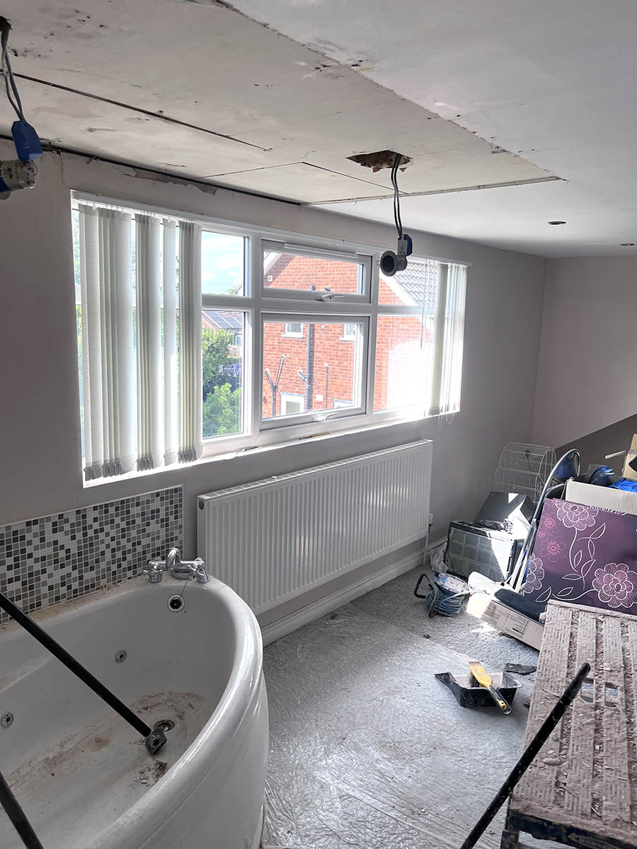 cheadle hulme plasterboard ceiling repair