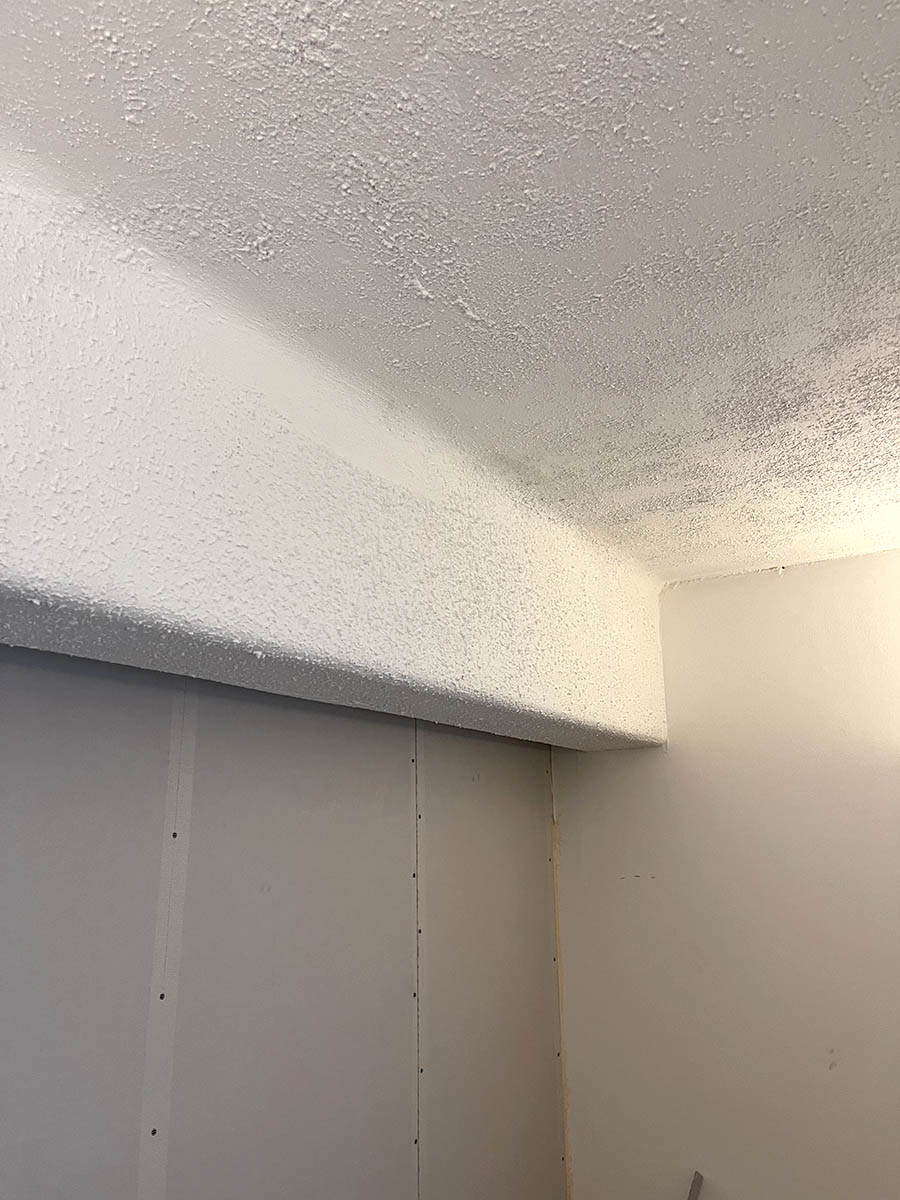 didsbury remove artex ceiling