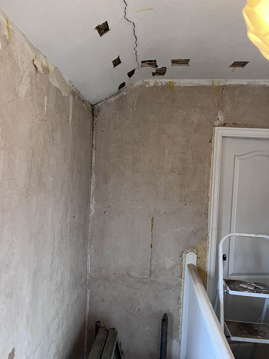 heaton chapel artex ceiling repairs